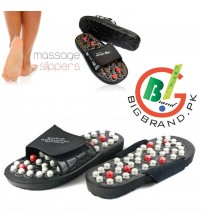 Acupunture Spring Rotary Foot Massage Slippers